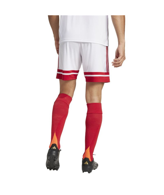Pantalons de Football adidas Squadra25 Homme Blanc