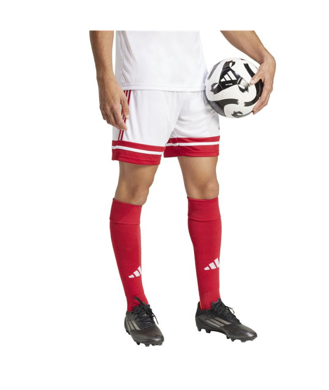 Calça de Futebol adidas Squadra25 Homem Branco