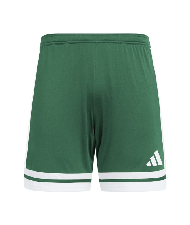 Pantalones de Fútbol adidas Squadra25 Sho Hombre Verde Oscuro/Blanco