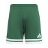 Pantalons de Football adidas Squadra25 Sho Homme Vert Foncé/Blanc