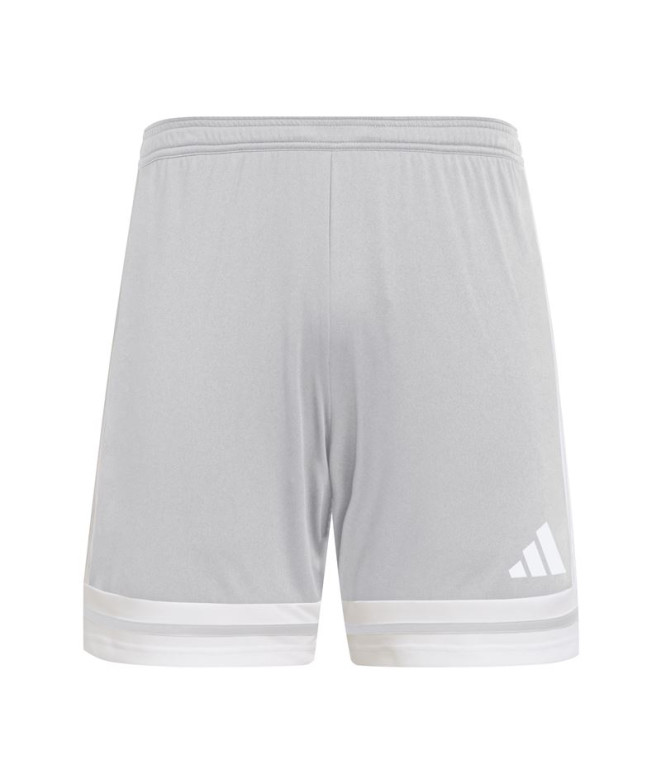 Pantalones de Fútbol adidas Squadra25 Sho Hombre Gris/Blanco