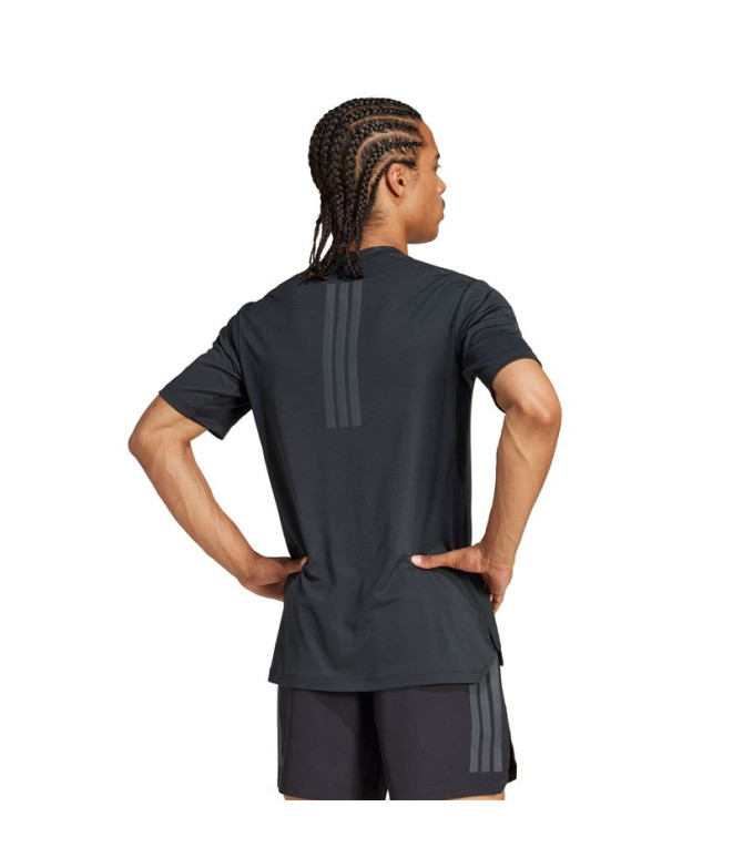 T-shirt de Fitness adidas Power 3Bandas Homme Noir