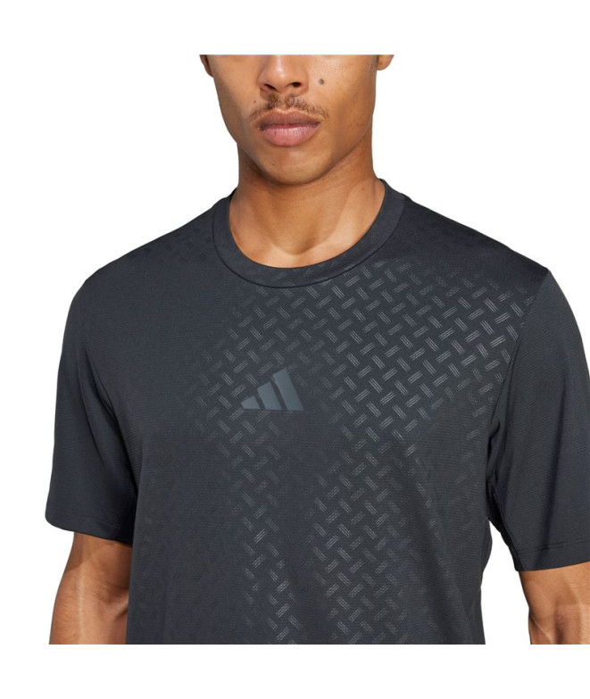 Camiseta de Fitness adidas Power 3Bandas Hombre...