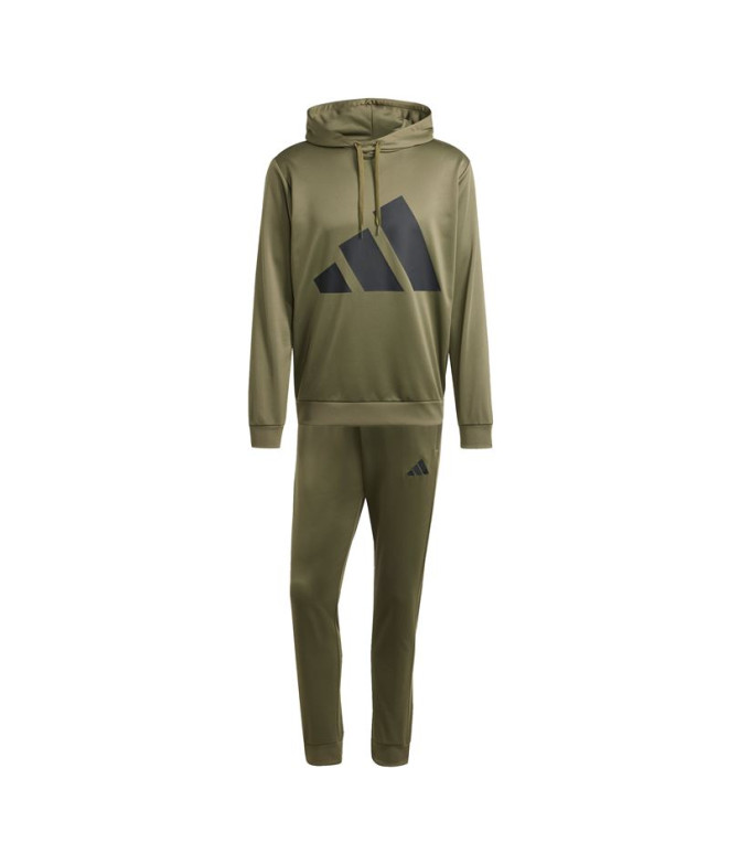 Chandal adidas Bl French Terry Hd Ts Hombre Verde Oscuro