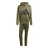 Chandal adidas Bl French Terry Hd Ts Homem Verde Escuro