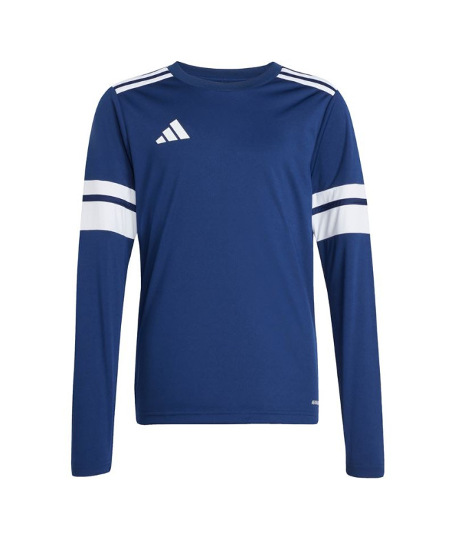 Camiseta de Fútbol adidas Squadra25 Jsy Ly Infantil Azul/Blanco