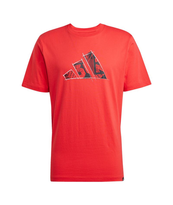 Camiseta adidas Photo Logo Hombre Rubpur