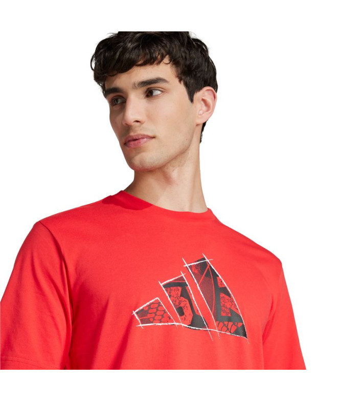 Camiseta adidas Photo Logo Hombre Rubpur