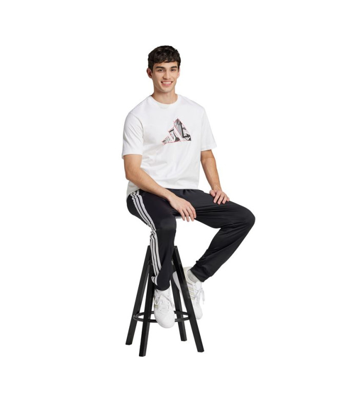 Camiseta adidas Photo Logo Homem Branco