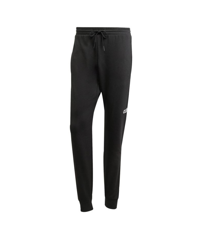 Pantalones adidas Lin Fl Tc Hombre Negro/Blanco