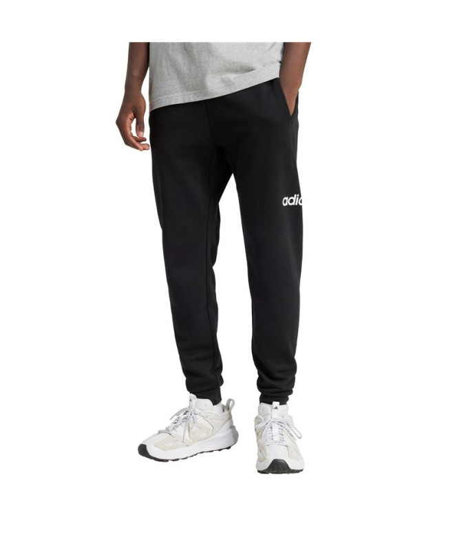 Pantalons adidas Lin Fl Tc Homme Noir/Blanc