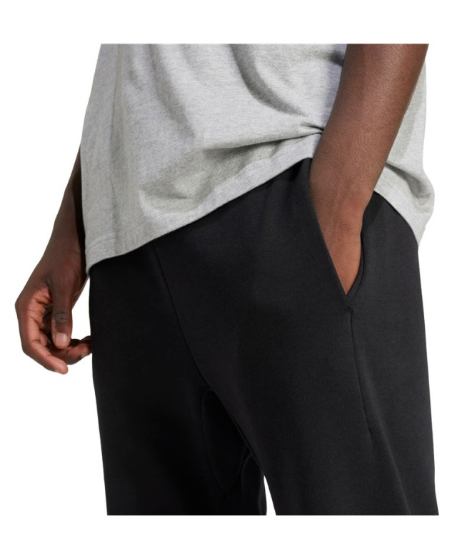 Pantalons adidas Lin Fl Tc Homme Noir/Blanc