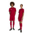 Pantalones de Fútbol adidas Tastigo25 Sho Infantil Rojo