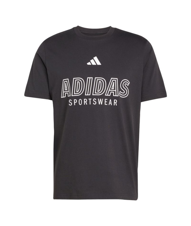 Camiseta adidas Hot Spw Hombre Negro