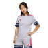 Camiseta de Futebol adidas Squadra25 Jsy Infantil Cinza