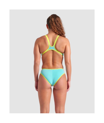 Maillot de bain de Natation Arena One Biglogo Femme Bleu 2
