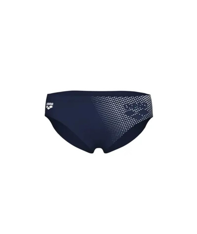 Maillot de bain de Natation Arena Foggy Dots Homme Bleu Marine/Blanc
