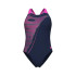 Maillot de bain de Natation Arena Bright Glare Femme Bleu Marine/Rose