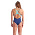 Bañador de Natación Arena Poseidonia Mujer Azul Marino/Water