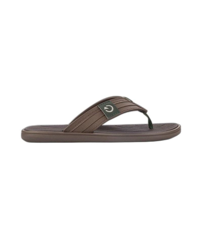 Chanclas Cartago Malta VI Hombre Marrón/Verde