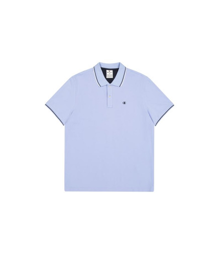 Polo Champion Hombre Azul/Lila