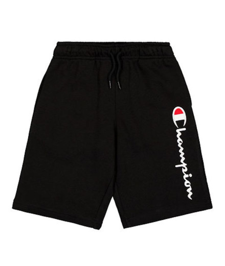 Calça Champion Bermuda Menino Preto