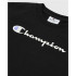 Conjunto Champion Menina Preto