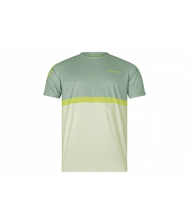 Camiseta de Ciclismo Endura Singletrack Core  II Lgr Hombre Loch Verde