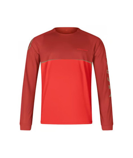 T-shirt de Cyclisme Endura Core Printed L/S Frd Homme...