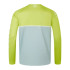 Camiseta de Ciclismo Endura Core Printed L/S Lg Hombre Lime Verde