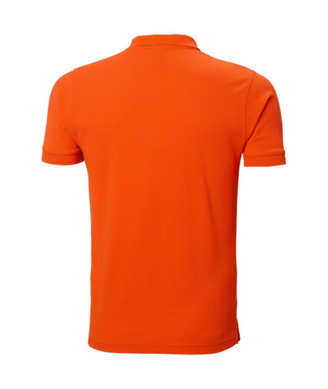 Polo Helly Hansen Driftline Hombre Naranja