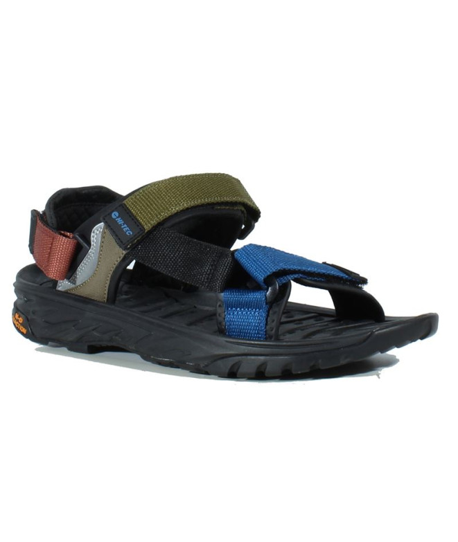 Sandálias de Montanha Hi-Tec Ula Raft Homem Preto