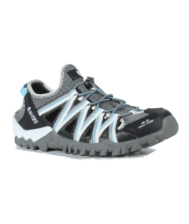Sandalias de Montaña Hi-Tec Pampa Mujer Gris