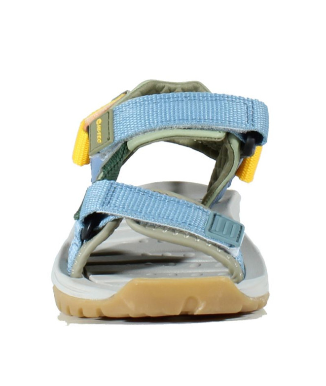 Sandales de Montagne Hi-Tec Ula Raft Enfant Vert