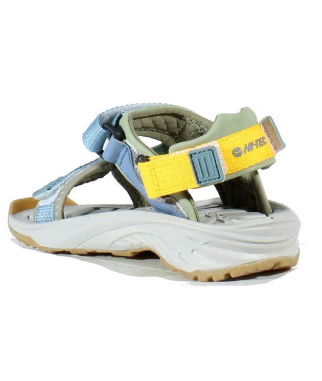 Sandales de Montagne Hi-Tec Ula Raft Enfant Vert