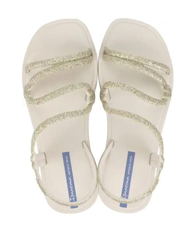 Sandálias Ipanema Solar Glow Sand Mulher Bege
