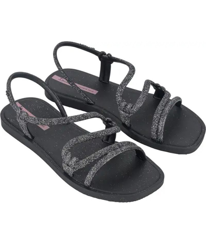 Sandalias Ipanema Solar Glow Sand Mujer Negro
