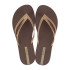 Chinelos Ipanema Bossa Mulher Marrom/Ouro