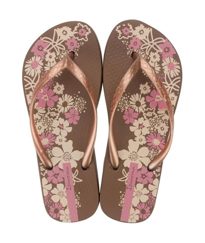 Chanclas Ipanema Classica Happy XII Fem Infantil Marrón/Copper/Beige