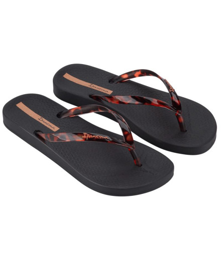 Chanclas Ipanema Anat Connect II Fem Infantil Negro/Clear