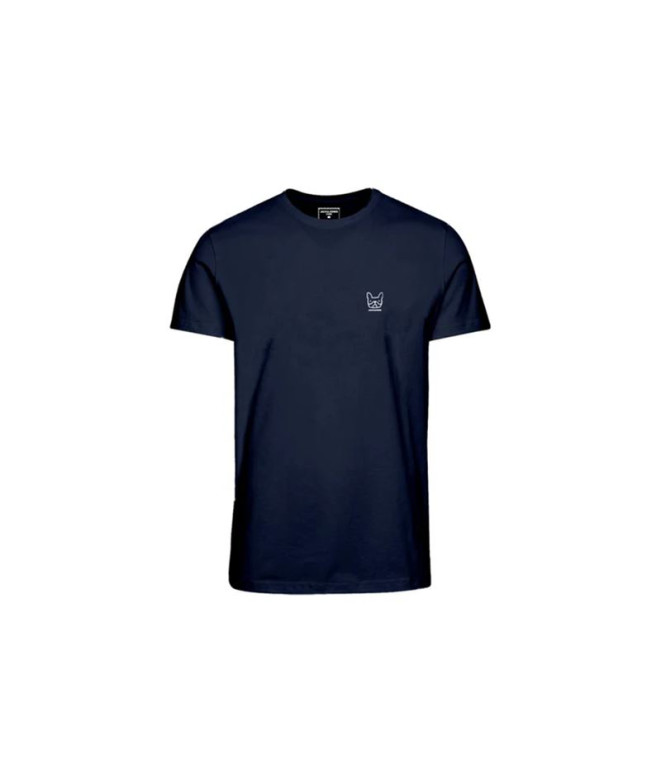 Camiseta Jack and Jones Jjdenim Logo O-Neck Azul Marino Blazer Infantil