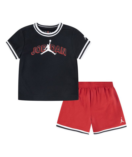 Set Jordan Matching Taping Mesh Niño Rojo Set Jordan Matching Taping Mesh Niño Rojo