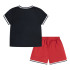Set Jordan Tapisserie en maille assortie Enfant Rouge