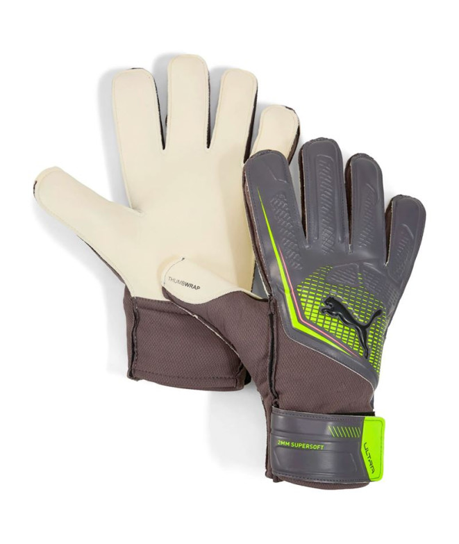 Guantes de portero de Fútbol Puma Ultra Play Rc,Matte Aged Silve, Hombre