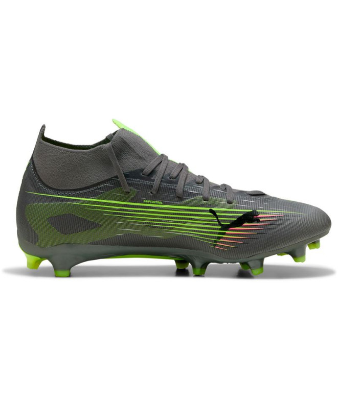 Botas de fútbol Puma Ultra 5 Match+ Fg/Ag,Matte Aged Silv, Hombre