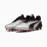Botas de fútbol Puma King Ultimate Fg/Ag Silver- -Sun Struck- White Hombre