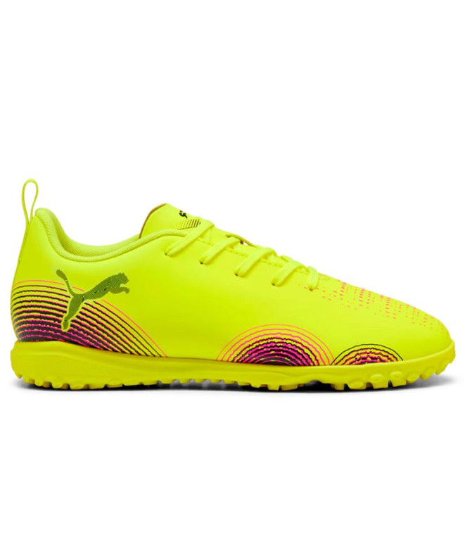 Botas de fútbol Puma Future 8 Play Tt ,Yellow Alert, Niño