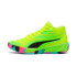 Sapatilhas de Basquetebol Puma Court Pro Marble, Amarelo Alerta Verde, Homem