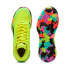 Sapatilhas de Basquetebol Puma Court Pro Marble, Amarelo Alerta Verde, Homem