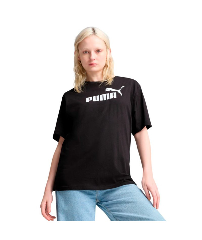 T-shirt Puma Essentials No. 1 Logo Relax, Noir...